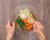 ハツと胡麻の相性抜群！豚ハツの胡麻和え作り方4写真