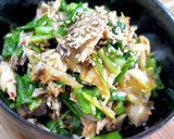 ただ和えるだけ♬『サバ缶×ニラ×キムチ』作り方6写真