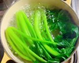 小松菜のカッテージチーズ白和え作り方2写真