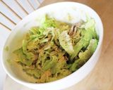 お弁当★レンジで中華★舞茸キャベツ作り方5写真