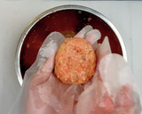 減塩だしで作る！和風あんかけハンバーグ作り方5写真