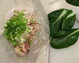 小松菜バーグ作り方1写真