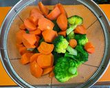 はんぺんと彩り野菜の和風グラタン♬作り方3写真