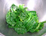 ★我が家のほうれん草のおひたし★作り方1写真