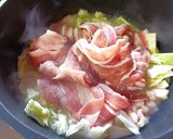 寒い日に♡ニンニクバター風味の中華風鍋作り方4写真