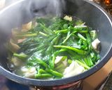 寒い日に♡ニンニクバター風味の中華風鍋作り方6写真