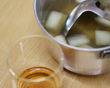 おでんのつゆ＋ほうじ茶のスープ作り方2写真