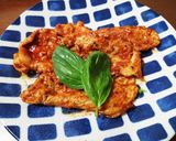 ★豚モモ肉のケチャップポン酢焼き♪作り方5写真