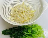 もやしと青菜の生姜醤油和え作り方3写真
