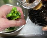 春菊の金山寺味噌和え作り方10写真