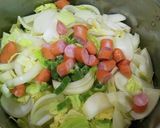 糖質少なめキャベツたっぷりトマトスープ作り方1写真