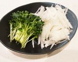 シャキシャキ大根とホタテの貝柱のサラダ作り方1写真
