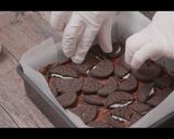 混ぜて焼くだけHMで簡単オレオブラウニー作り方11写真