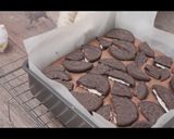 混ぜて焼くだけHMで簡単オレオブラウニー作り方12写真