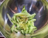 クレソンときゅうりのサラダ作り方14写真