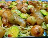 手羽元とごろっと野菜のオーブン焼き作り方8写真