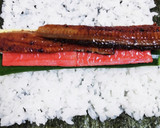 萌え断４色♪厚焼き玉子と鰻の巻き寿司作り方11写真