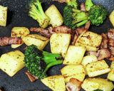 じゃがいもとブロッコリーのカレー炒め作り方7写真
