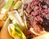 牛コマと青梗菜と豆腐のご飯に合う中華炒め作り方2写真