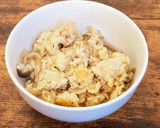 【簡単】とり皮の、中華風炊き込みご飯作り方5写真