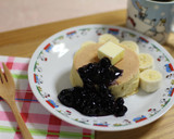 100均の型でつくるパンケーキ☆厚さ４㎝作り方7写真