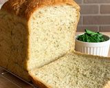 ほうれん草入りオートミール食パン作り方9写真