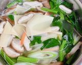 低糖質&高蛋白!豆腐干/皮で中華スープ作り方6写真