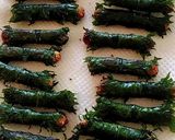 大葉の味噌巻き作り方5写真