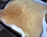 シフォン生地でふわふわロールケーキ作り方8写真