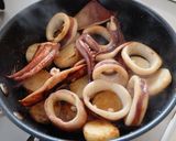 イカと長芋のバター醤油炒め作り方3写真