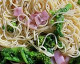 菜の花のペペロンチーノ作り方6写真