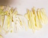 白菜とりんごのサラダ　朝ごはん作り方1写真