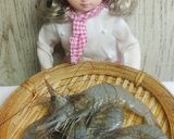 リカちゃん♡芝海老の塩焼き˖ ࣪⭑作り方1写真