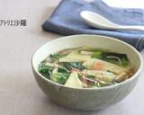 低糖質＆高蛋白！豆腐干/皮で中華スープ作り方10写真
