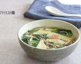 低糖質&高蛋白!豆腐干/皮で中華スープ作り方10写真