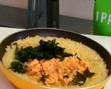 鮭とわかめの炊込みご飯　たんぱく質38ｇ作り方7写真