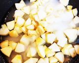 手作り津軽林檎ゴロゴロ甘煮☆バニラ風味作り方2写真
