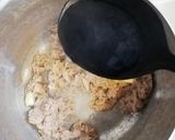 ちぢみ菜とだなツナのスパゲッティ作り方5写真