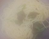 ちぢみ菜とだなツナのスパゲッティ作り方8写真