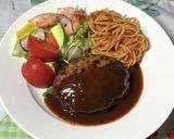 少しだけこだわったハンバーグです作り方14写真