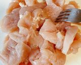 楽痩！柔らか鶏胸肉とトロッと白菜の中華煮作り方2写真