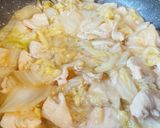 楽痩！柔らか鶏胸肉とトロッと白菜の中華煮作り方11写真