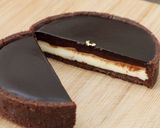 生チョコクリームチーズチーズタルト作り方1写真