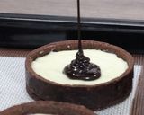 生チョコクリームチーズチーズタルト作り方15写真