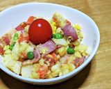 具だくさんカレー粉ポテトサラダ♪作り方6写真