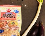 幼児食のお魚ミンチ麻婆茄子丼作り方1写真