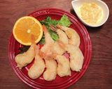 エビを二回り大きくする方法エビフリッター作り方9写真