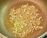 白菜入り旨辛肉味噌うどん作り方3写真