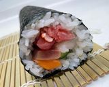 簡単＆映え☆恵方巻にも！七品目の海鮮太巻作り方9写真