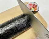 簡単＆映え☆恵方巻にも！七品目の海鮮太巻作り方11写真